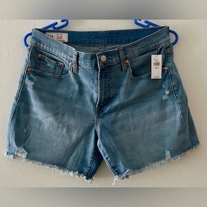 NWT Gap 5” Mid Rise Denim Shorts Size 6/28R
